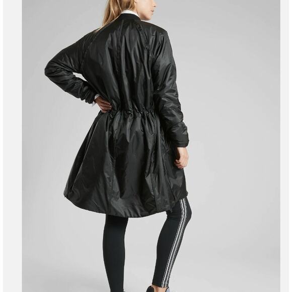 Athleta Summit Insulated Parka Jacket Coat Primaloft in Black Women's Small - Picture 4 of 12